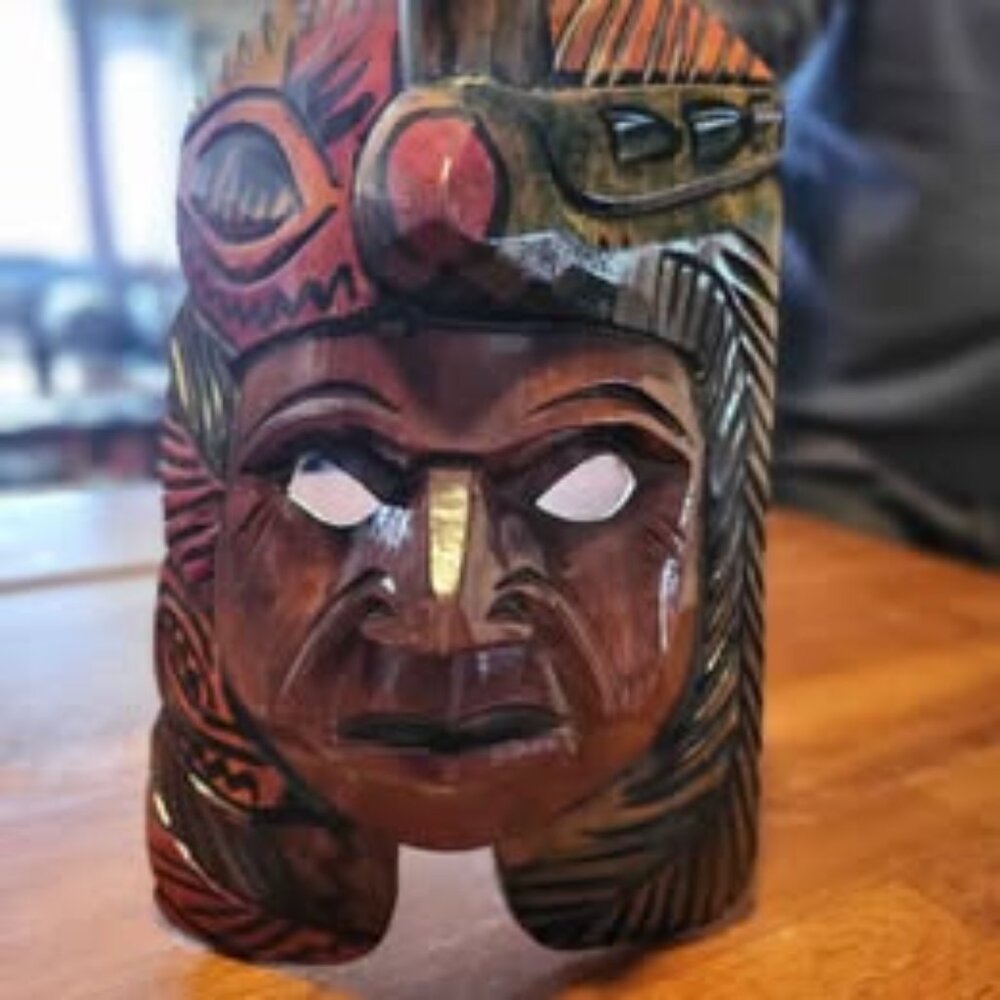 Regent Primitive Hand Carved Ceremonial Dance Mask